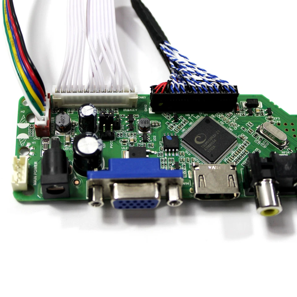 TV HD VGA AV USB LCD Driver Board For M201UN02  LTM201U1-L01 1600x1200 LCD - Image 4 of 4