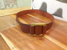 The Limited Brown Leather Fashion Belt Size S SUPER CUTE  