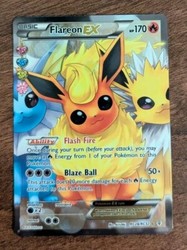 Flareon EX (Full Art) RC28/RC32 XY Generations Radiant Collection