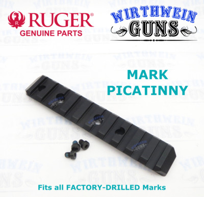 FACTORY RUGER PICATINNY Rail for Mark IV Scope Mount Base MK 4 MKIV MK4 picatiny
