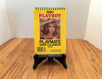 1990 Playboy Playmate Desk Calendar Kimberly Conrad, Shannon Long VGC