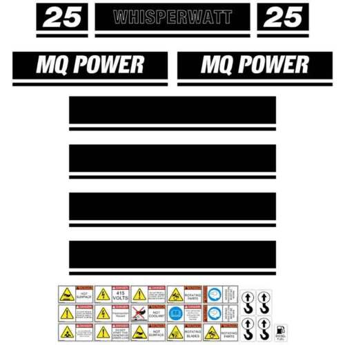 Multi Quip DCI 25SS 25KVA  Aftermarket Decals Stickers  - Picture 1 of 1