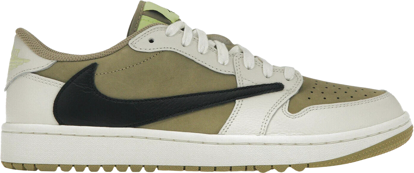 Jordan 1 Low Golf x Travis Scott Neutral Olive