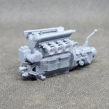 Offenhauser DOHC Inline 4 model engine resin 3D printed 1:24-1:8 scale