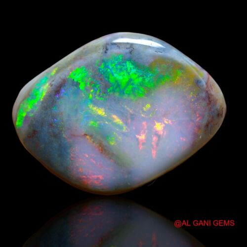 29.00 Cts Natural Fire Opal Gemstone Necklace Making Cabochon 27x21x9 mm