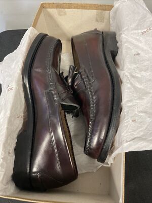 Johnston & Murphy Aristrocraft Burgundy Leather Tassel  display picture 2
