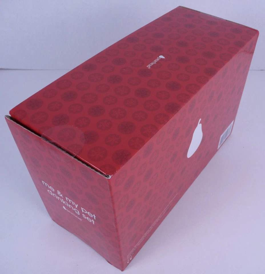 Juego de beber de juguete para perros Dog Lover Me & My Pet Pearhead Hipster copa de vino regalo nuevo en caja Foto 4 de 4