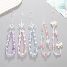 Mobile Strap Phone Charm Beads Chain Jewelry Anti-Lost Phone Lanyard Sweet