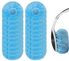 100 Pieces Headphone Covers, Disposable Non-Woven for Headphones 10 to 12cm