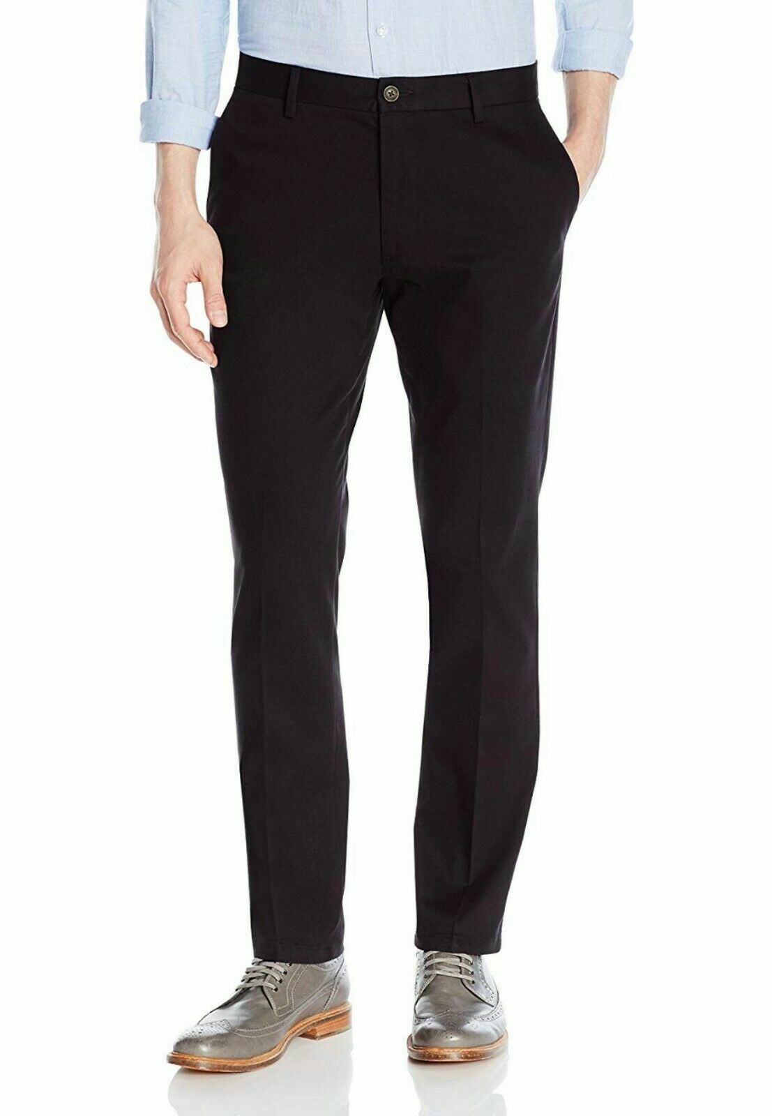 Goodthreads Men's Straight-Fit Wrinkle-Free Stretch Dress Chino Pant 38/29