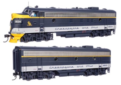 42547 Walthers HO EMD FP7 & F7B - LokSound 5 Sound & DCC Chesapeake & Ohio