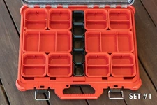 Center Bins Set for Milwaukee PACKOUT Low Profile Organizer