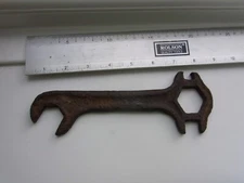 Vintage open end & ring spanner nothing known about this piece ,