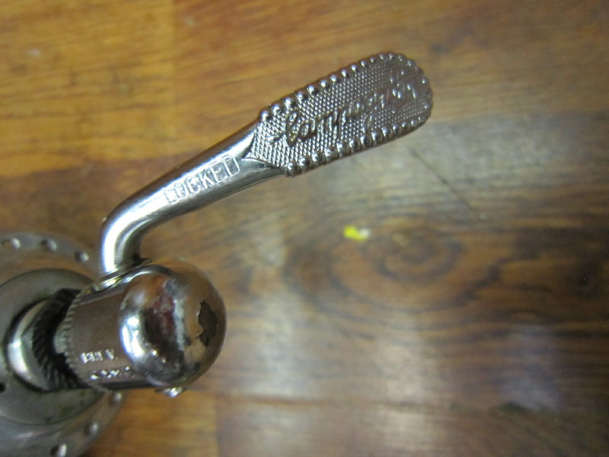 VINTAGE CAMPAGNOLO 36 HOLE 126x10qr ENGLISH THREADED REAR VINTAGE CAMPAGNOLO 36 HOLE 126x10qr ENGLISH THREADED REAR