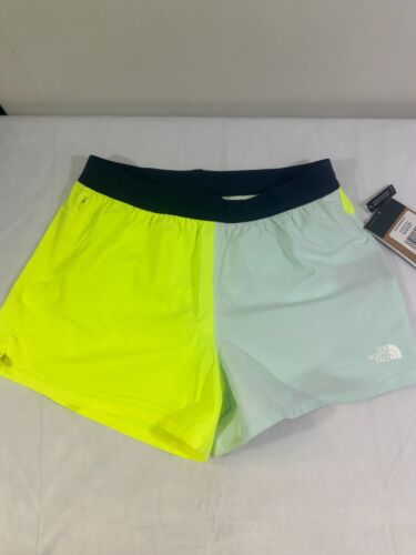 The North Face Women's Wander Shorts Green Light Blue Small Short NEW - Picture 1 of 5