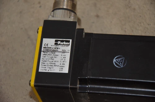 GOOD USED  PARKER BE233FJ-NPSN / BE233FJNPSN BE Servo motor Compumotor