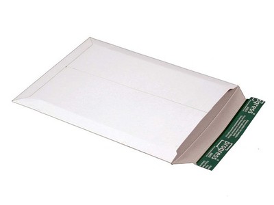 Versandtasche Vollpappe Progress PP V02.05 350x265x-32mm weiss C4 Restposten