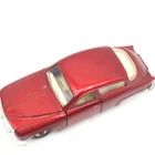 Vtg Dinky Toys Saab 96 England Maroon Red 1/43 Diecast Toy Car Meccano Ltd Loose
