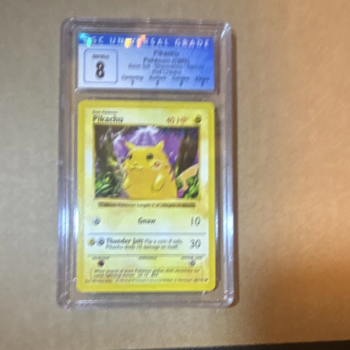Pikachu Pokémon TCG Shadowless Individual Collectible Card Game
