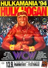 HULK HOGAN  1994  FRANKFURT  HULKAMANIA + Original Tour Poster Plakat - DIN A0