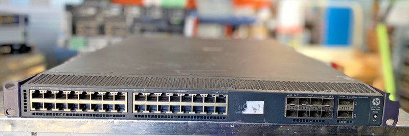 HP FF 5700 JG898A HPE FlexFabric 5700-32XGT-8XG-2QSFP+ Managed Network Switch