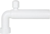 Abgangsbogen Mit RohrbelüFter Dn 40 X 40 X 220 Mm Sifon Weiss Abfluss Bogen 90°