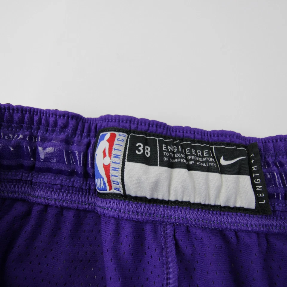 Phoenix Suns Nike NBA Authentics Dri-Fit Game Shorts Men's Purple/Orange New - Image 2 of 3