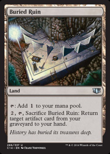 Buried Ruin - Commander 2014 #286/337 MTG Magic The Gathering - Picture 1 of 1