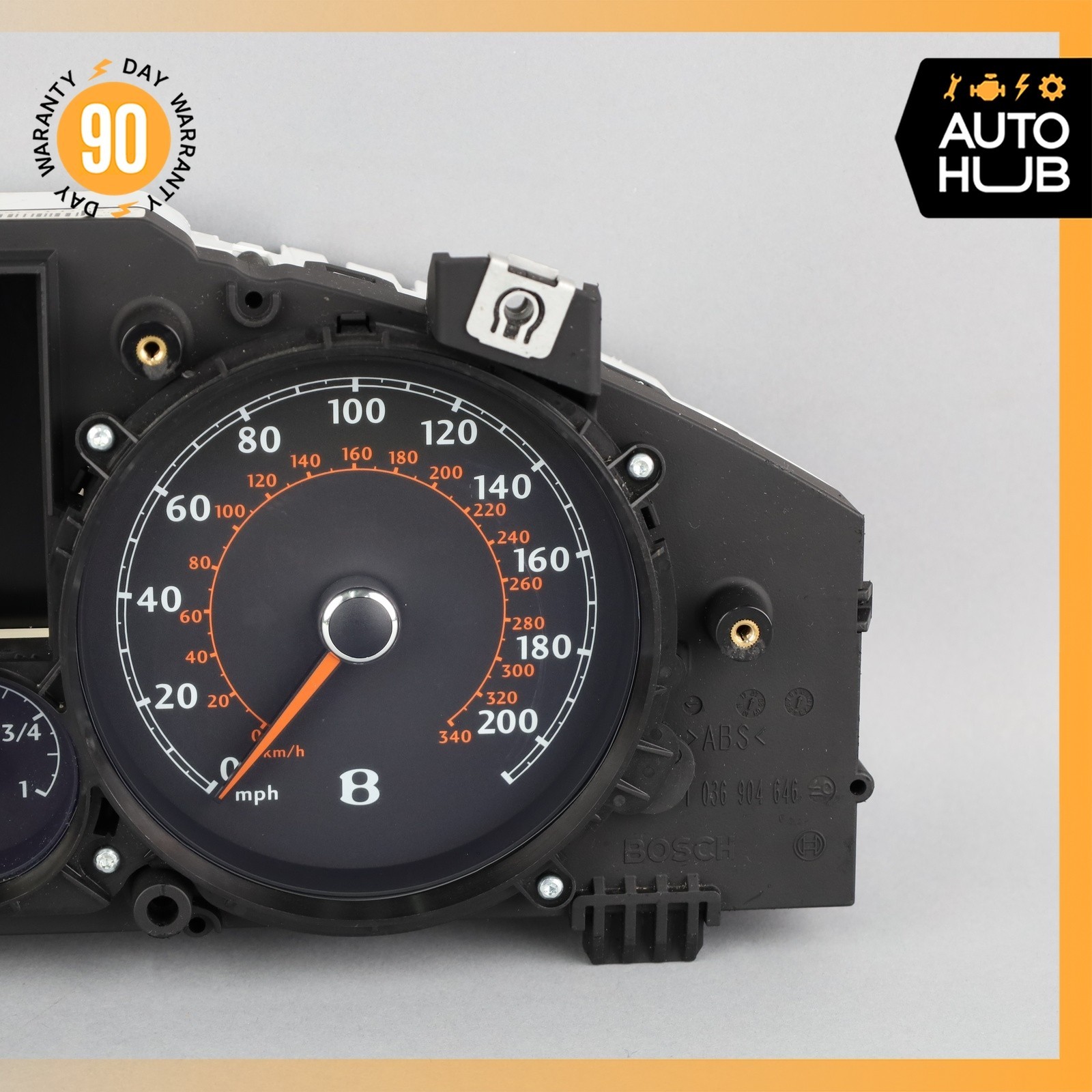 08-09 Bentley Continental GTC Instrument Cluster Speedometer 3W0920841H OEM 43k
