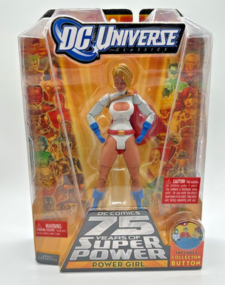 DC Direct 75 Years Of SuperPower - ''Powergirl'' sealed MATTEL