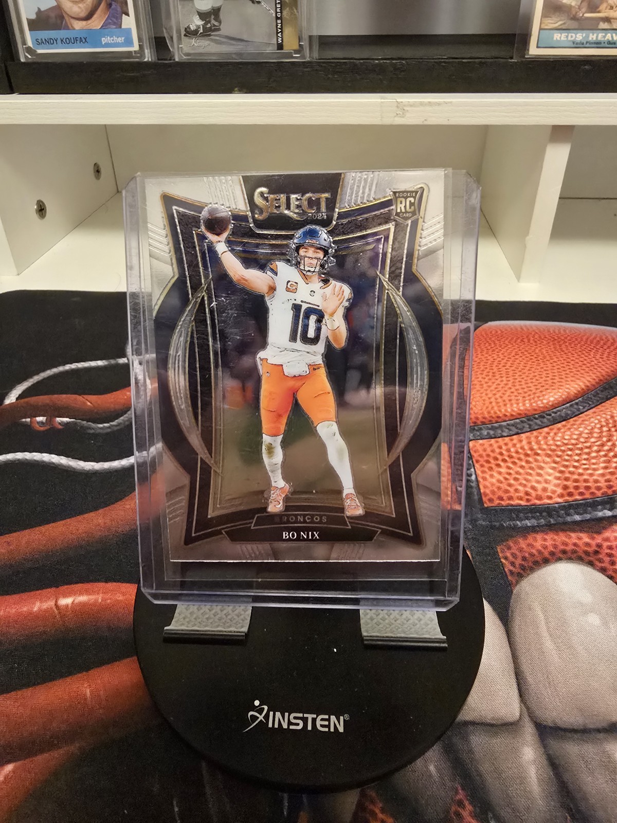 2024 Panini Select - Concourse Bo Nix #30 Silver Prizm (RC)