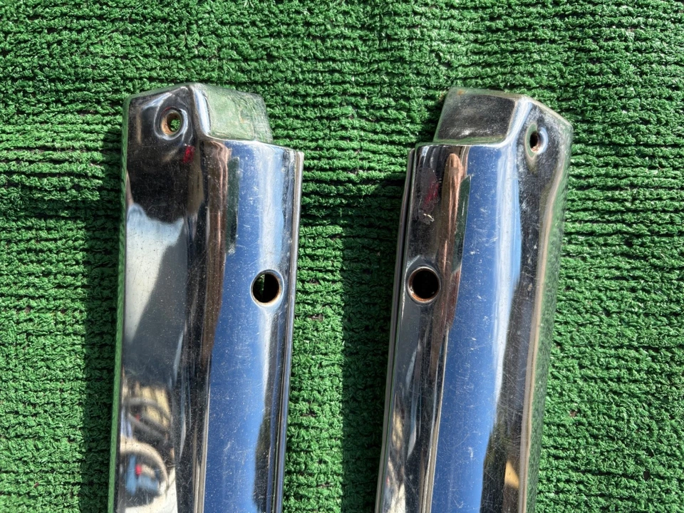 1962 Ford Galaxie 500 XL 2 door hardtop front door top chrome garnish 62 Foto 2 de 4