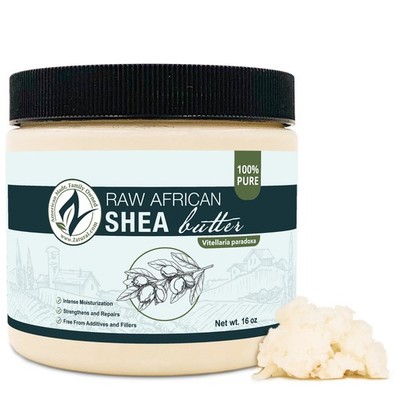 Zatural Raw Shea Butter-100% Pure, Virgin, Unrefined, Raw Ivory Shea Butter