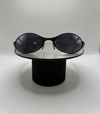 Oakley E Wire 2.0 Dark with Black Iridium Sport Sunglasses Vintage Frame