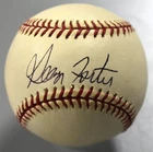 George Foster Signed Official National League Baseball Autograph