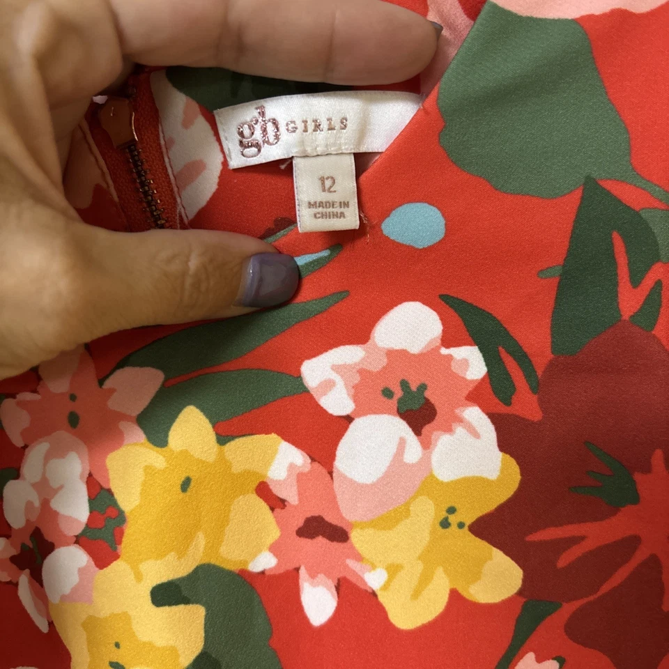 Нарядный комбинезон для девочек Dillard's GB размер 12 - Изображение 2 из 4