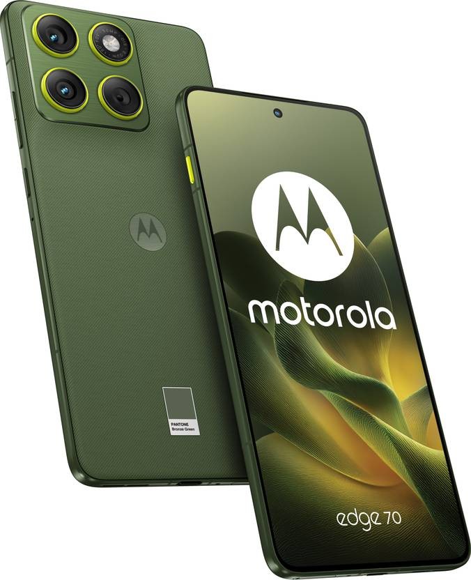 MOTOROLA Edge 70 ( Green, 256GB 8GB RAM) Snapdragon® 7 Gen 4 Global Version.