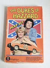 Colorforms 1981 The Dukes of Hazzard Play Set incomplete; package wear  tear 