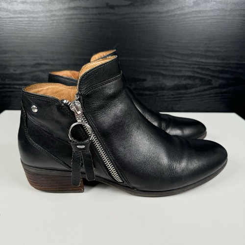 Womens Pikolinos Daroca Ankle Booties Leather Boots Size 39 US 8.5 - Picture 7 of 15