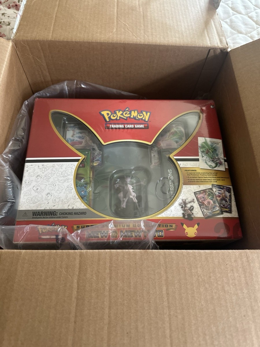 Pokemon Super Premium Collection Mew and Mewtwo 20th