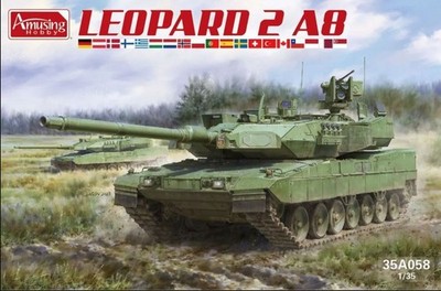 AMUSING HOBBY 35A058 1/35 LEOPARD 2A8