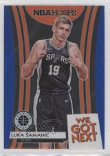 2019-20 Panini NBA Hoops Premium Stock We Got Next Blue Luka Samanic #22 03il