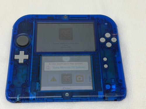 Nintendo 2DS Crystal Blue Console System With Charger  Toys “R” Us Exclusive