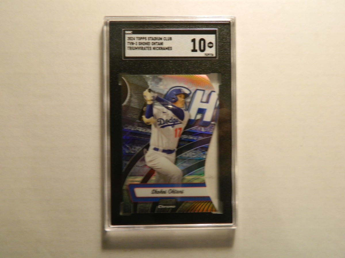 2024 Topps Stadium Club - Triumvirates Nickname Shohei Ohtani #TVN