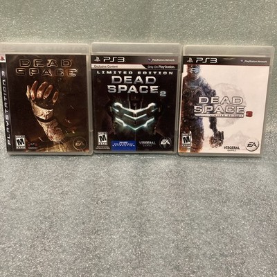 PS3 Dead Space Trilogy 1 2 3 Game Lot Horror Bundle ALL COMPLETE EXCELLENT
