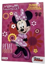 DISNEY MINNIE MOUSE     PETAL PERFECT     Jumbo Coloring  Activity Book.