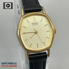 SEIKO 5421-5050 【US Stock】 Vintage Gold Dial Octagon Ladies Quartz Watch *N.MINT