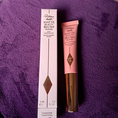 Charlotte Tilbury Pillow Talk Matte Beauty Blush Wand Pink Pop 12ml Neu in OVP