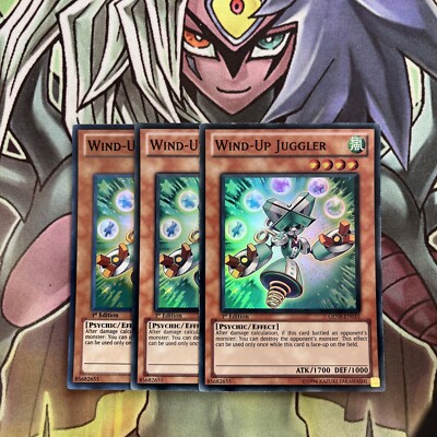 GENF-DE015 x3 Aufziehjongleur Super Rare Top Zustand Yugioh