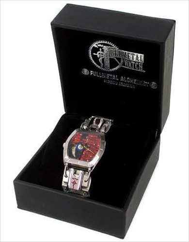 Fullmetal Alchemist Fullmetal Watch Hiromu Arakawa Self-Winding Movement Silver - Picture 2 of 3